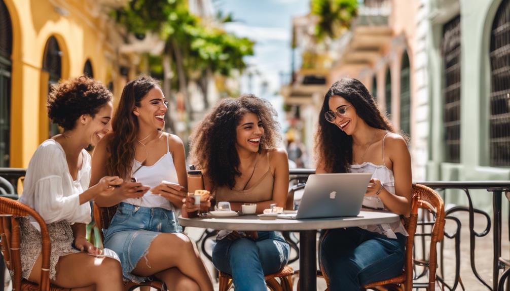 digital romance in caribbean