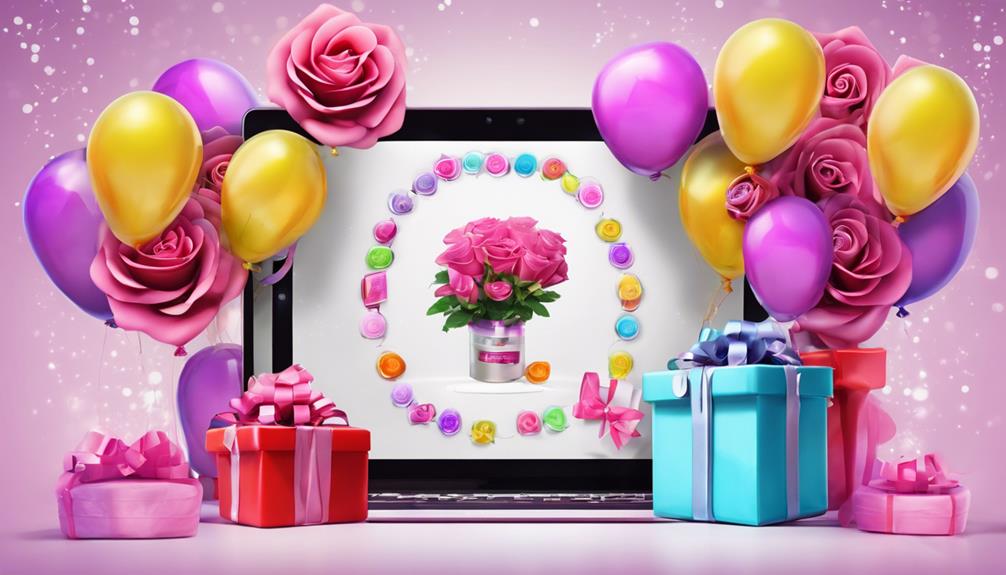 sending virtual presents online