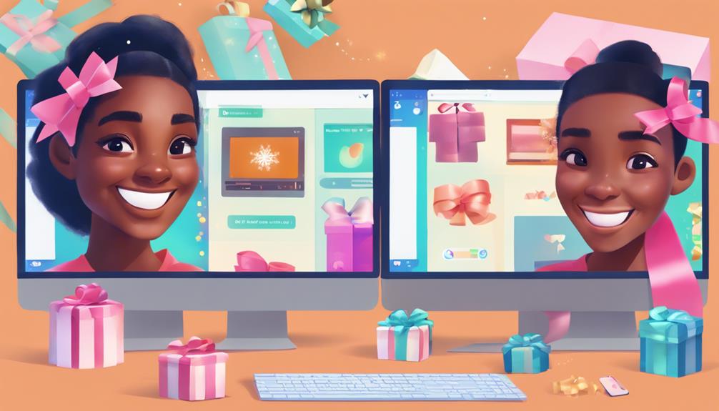 virtual generosity and appreciation